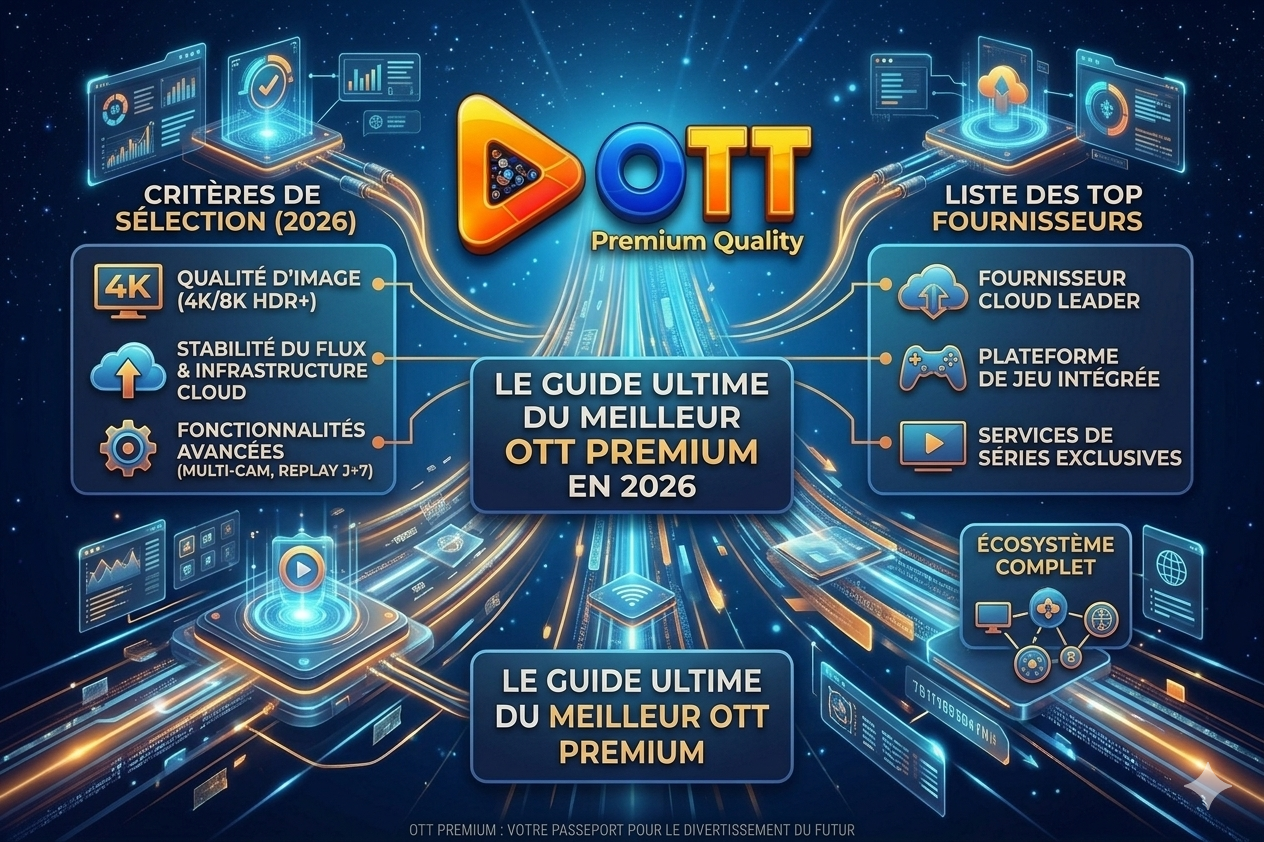 Quel est le Meilleur OTT Premium en 2026 ? Le Guide Ultime image